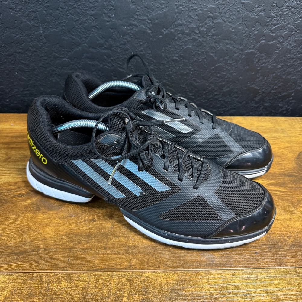 Adidas Adizero Sport 791003 Black Spiked Golf Shoes Mens 11.5